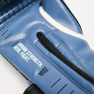 Luvas de Boxe Leone Urban Fighter GN335 Camuflado azul-verde 