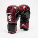 Luvas de Boxe Leone Urban Fighter GN335 camuflagem vermelho-preto 