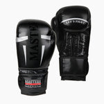 Luvas de Boxe Mestres WAKO 10 Oz Preto 