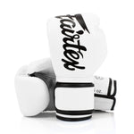 Luvas de Muay Thai Fairtex BGV14 Branco 