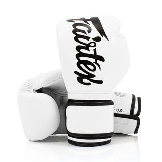 Luvas de Muay Thai Fairtex BGV14 Branco 