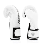 Luvas de Muay Thai Fairtex BGV14 Branco 