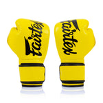 Luvas de Muay Thai Fairtex BGV14 Amarelo 