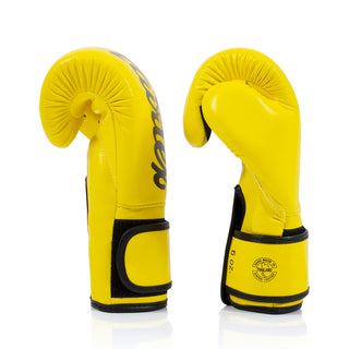 Luvas de Muay Thai Fairtex BGV14 Amarelo 