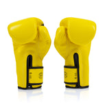 Luvas de Muay Thai Fairtex BGV14 Amarelo 