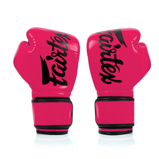 Luvas de Muay Thai Fairtex BGV14 Rosa 