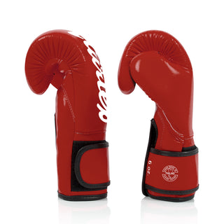 Luvas de Muay Thai Fairtex BGV14 Vermelho 