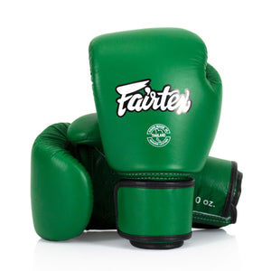 Luvas de Muay Thai Fairtex BGV16 Floresta Verde 