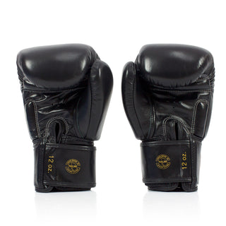 Luvas de Muay Thai Fairtex BGV19 Deluxe Preto 