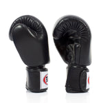 Luvas de Muay Thai Fairtex BGV19 Deluxe Preto 