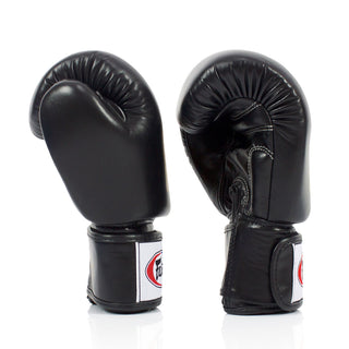 Luvas de Muay Thai Fairtex BGV19 Deluxe Preto 