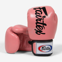 Luvas de Muay Thai Fairtex BGV19 Deluxe Rosa-Combat Arena