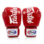 Luvas de Muay Thai Fairtex BGV19 Deluxe Vermelho 