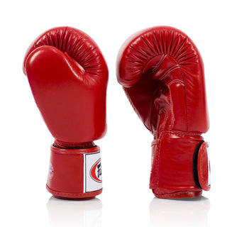 Luvas de Muay Thai Fairtex BGV19 Deluxe Vermelho 
