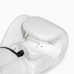Luvas de Muay Thai Fairtex BGV1 Branco 