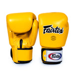 Luvas de Muay Thai Fairtex BGV1 Amarelo 