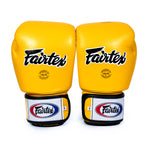 Luvas de Muay Thai Fairtex BGV1 Amarelo 