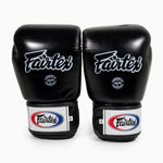 Luvas de Muay Thai Fairtex BGV1 Preto 
