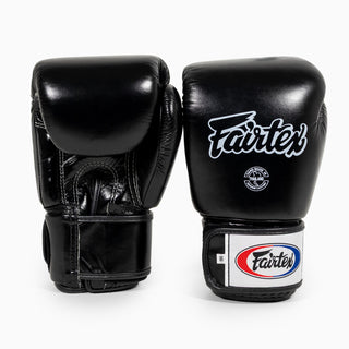 Luvas de Muay Thai Fairtex BGV1 Preto 