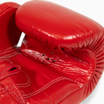 Luvas de Muay Thai Fairtex BGV1 Vermelho 