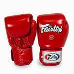 Luvas de Muay Thai Fairtex BGV1 Vermelho 