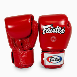 Luvas de Muay Thai Fairtex BGV1 Vermelho 