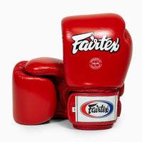 Luvas de Muay Thai Fairtex BGV1 Vermelho 