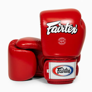 Luvas de Muay Thai Fairtex BGV1 Vermelho 