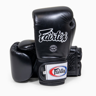 Luvas de Muay Thai Fairtex BGV4 XL-Fit Preto 
