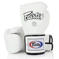 Luvas de Muay Thai Fairtex BGV5 Super Sparring Branco-Combat Arena
