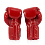 Luvas de Muay Thai Fairtex BGV5 Super Sparring Vermelho 