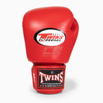 Luvas de Muay Thai Twins Special BGVL3 Vermelho
