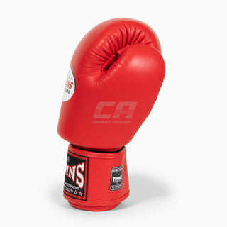 Luvas de Muay Thai Twins Special BGVL3 Vermelho