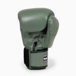 Luvas de Muay Thai Twins Special BGVL3 Verde militar