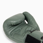 Luvas de Muay Thai Twins Special BGVL3 Verde militar