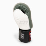 Luvas de Muay Thai Twins Special BGVL4 Preto-verde-branco
