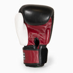 Luvas de Muay Thai Twins Special BGVL4 Vermelho-preto-branco