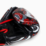 Luvas de Muay Thai Twins Special FBGVL 3 Skull Vermelho 
