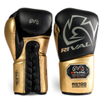 Luvas de Boxe Rival Sparring profissional RS100 com atacadores