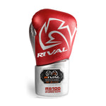 Luvas de Boxe Rival Sparring profissional RS100 com atacadores