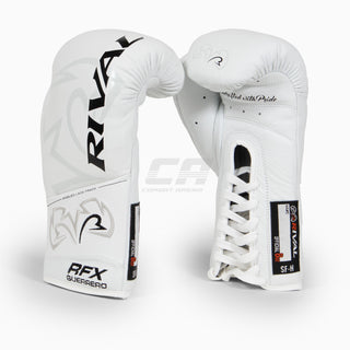Luvas de Boxe Rival RFX Guerrero Pro Fight SF-H branco