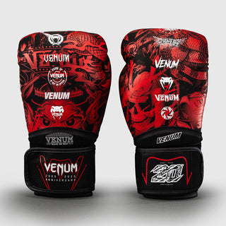 Luvas de Boxe Venum 20th Anniversary Preto-vermelho-Combat Arena