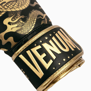 Luvas de Boxe Venum Dragon's Flight Preto-bronze 
