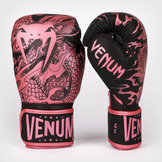 Luvas de Boxe Venum Dragon's Flight Preto-rosa 