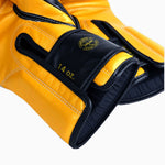 Luvas de Muay Thai Fairtex Super Sparring BGV18 Preto-ouro 