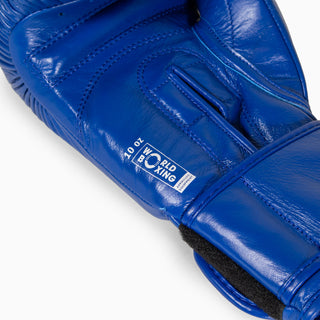 Luvas de Boxe de Boxe Adidas Aprovados World Boxing Azul 