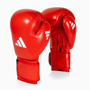Luvas de Boxe de Boxe Adidas Aprovados World Boxing Vermelho 