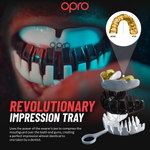 Protetor Bucal Opro Instant Custom-Fit Dentes de Ouro 