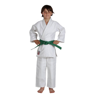 Fato judo criança Itaki Júnior Branco 