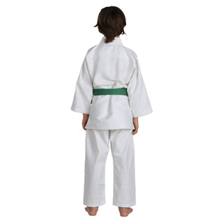 Fato judo criança Itaki Júnior Branco 